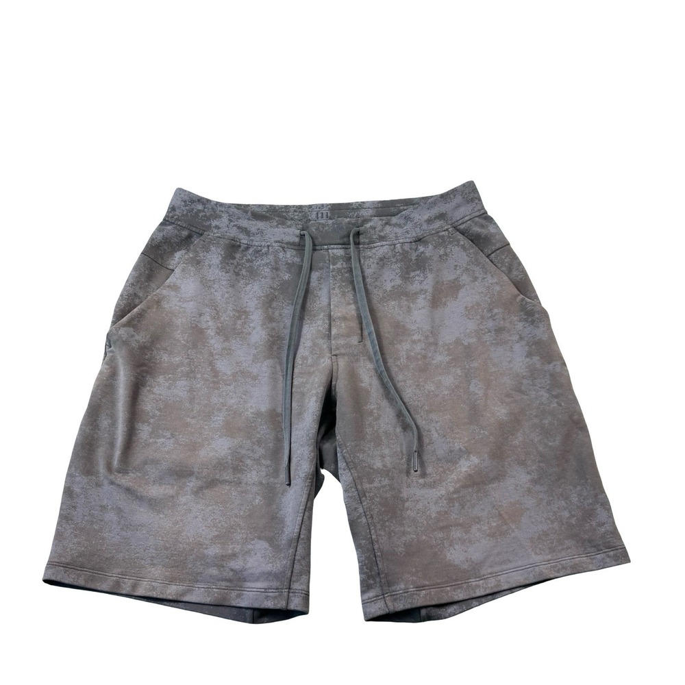 Lululemon Gray Marble City Sweatshort Mens Large Activewear Shorts